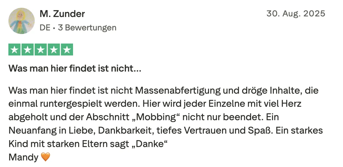 Schriftliche Erfahrung 15
