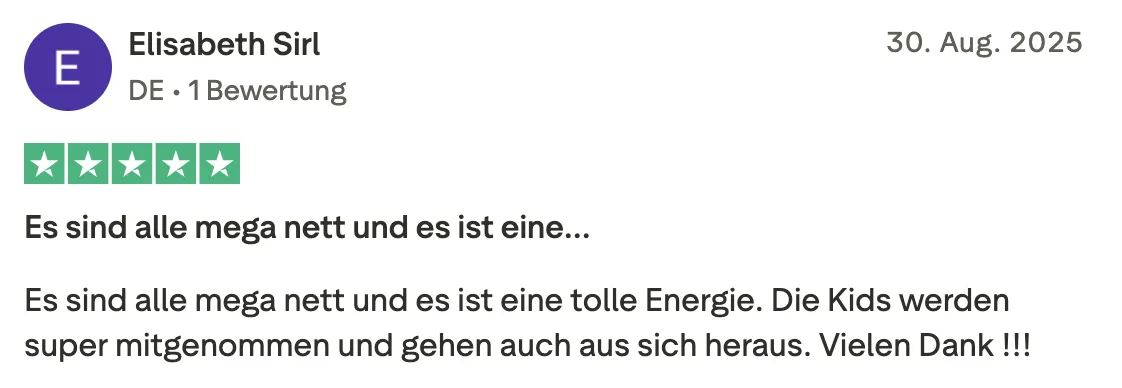 Schriftliche Erfahrung 14