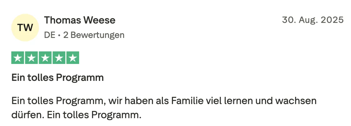 Schriftliche Erfahrung 5