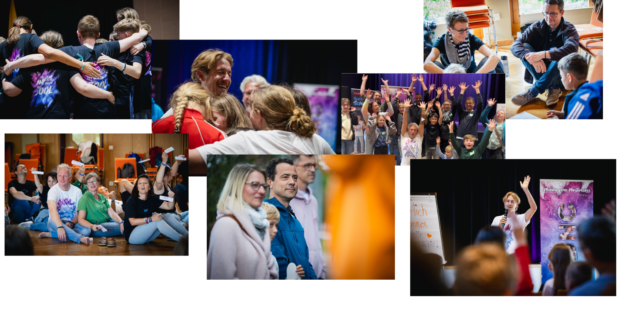 Familien und Kinder beim Community-Event der Superheldenschmiede
