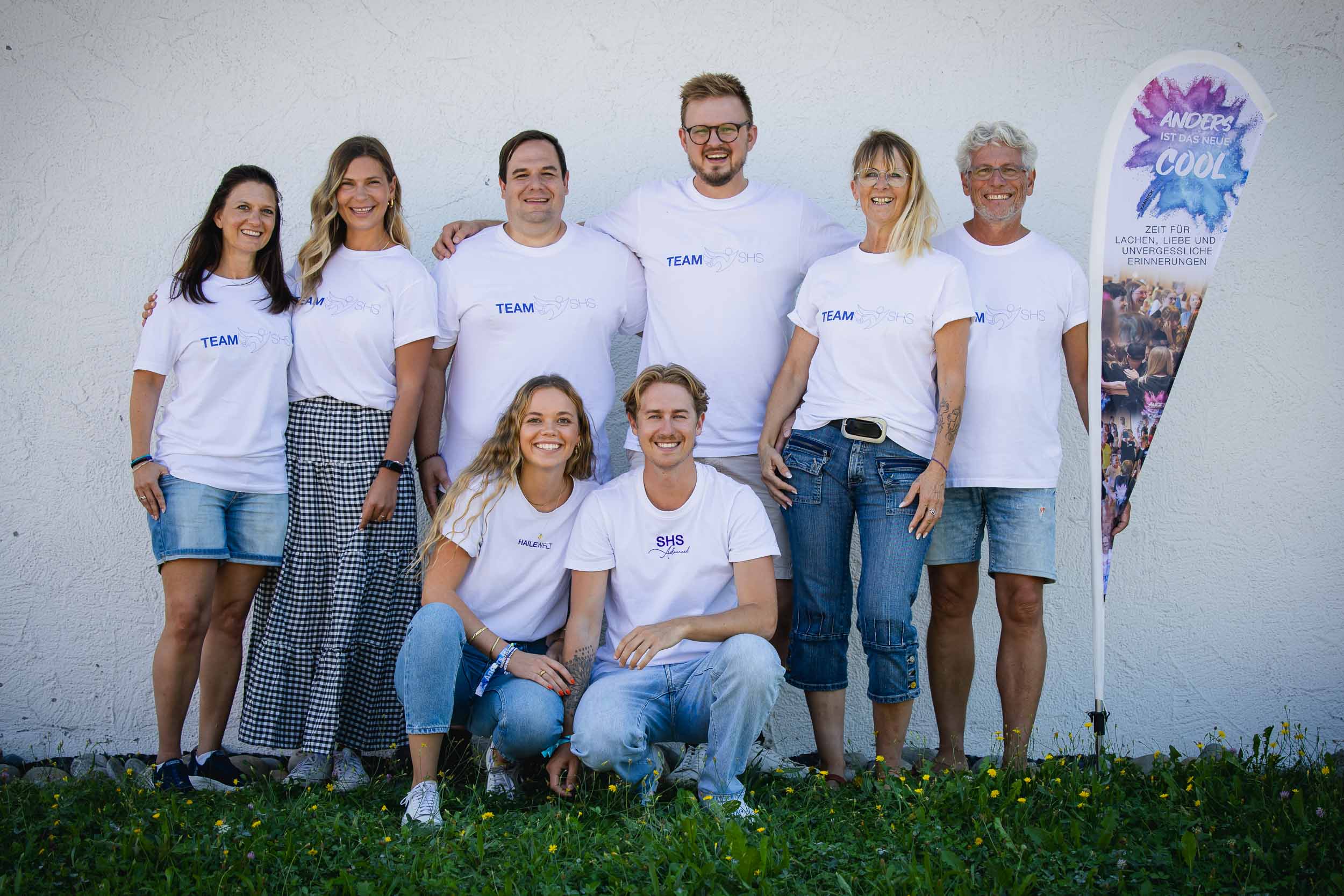 Das Kernteam der Superheldenschmiede