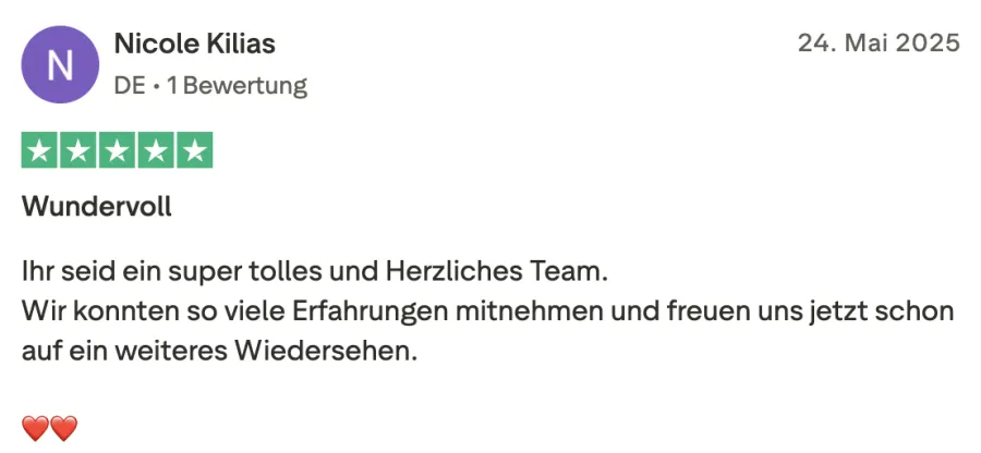 Schriftliche Erfahrung 28