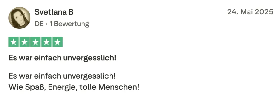Schriftliche Erfahrung 23