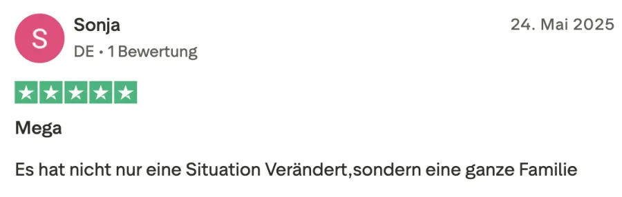 Schriftliche Erfahrung 22
