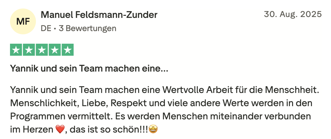 Bewertung 6 einer Familie über die Superheldenschmiede