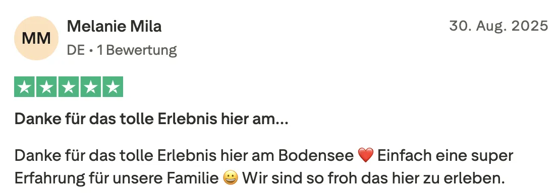 Schriftliche Erfahrung 6