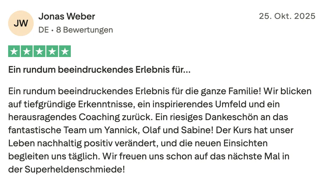 Schriftliche Erfahrung 2